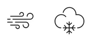 100 km/h et 4 cm de neige