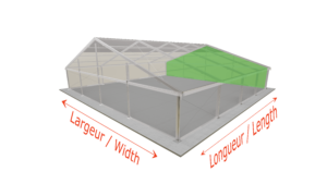 Structure et Mur en toile