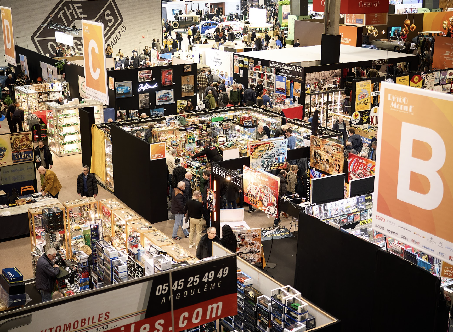 Installation générale - Salon rétromobile