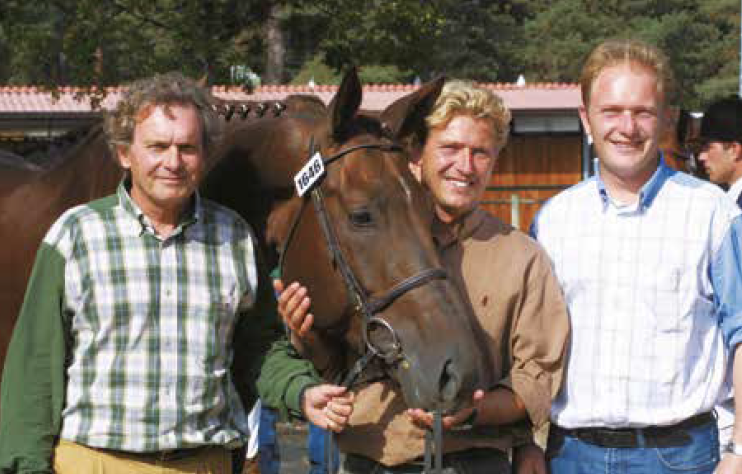 Greg, Fabien et Dad Rulquin Famille Rulquin