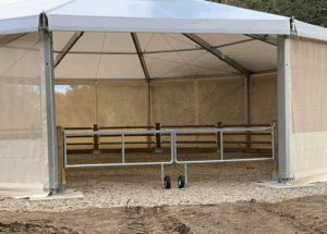 Fermeture par barrière métallique