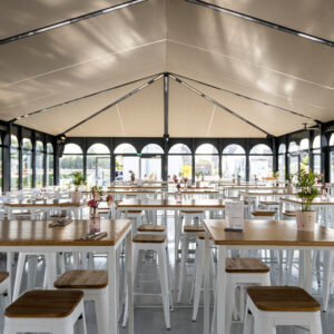 Orangerie de réception simple toiture