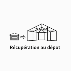 Récupération à notre dépôt - 77940 Esmans