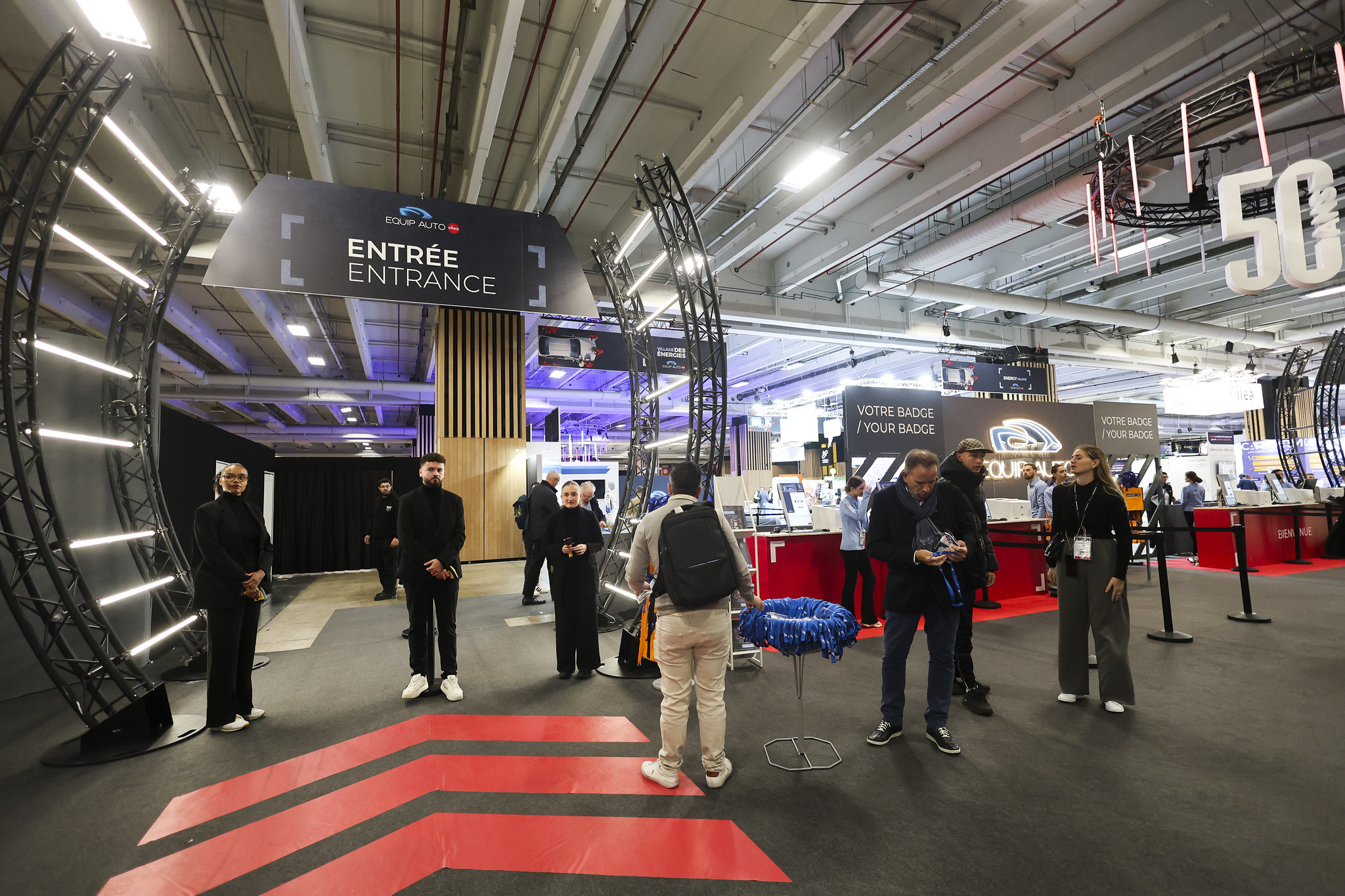 Installation générale d'EQUIP AUTO 2025 - Accueil