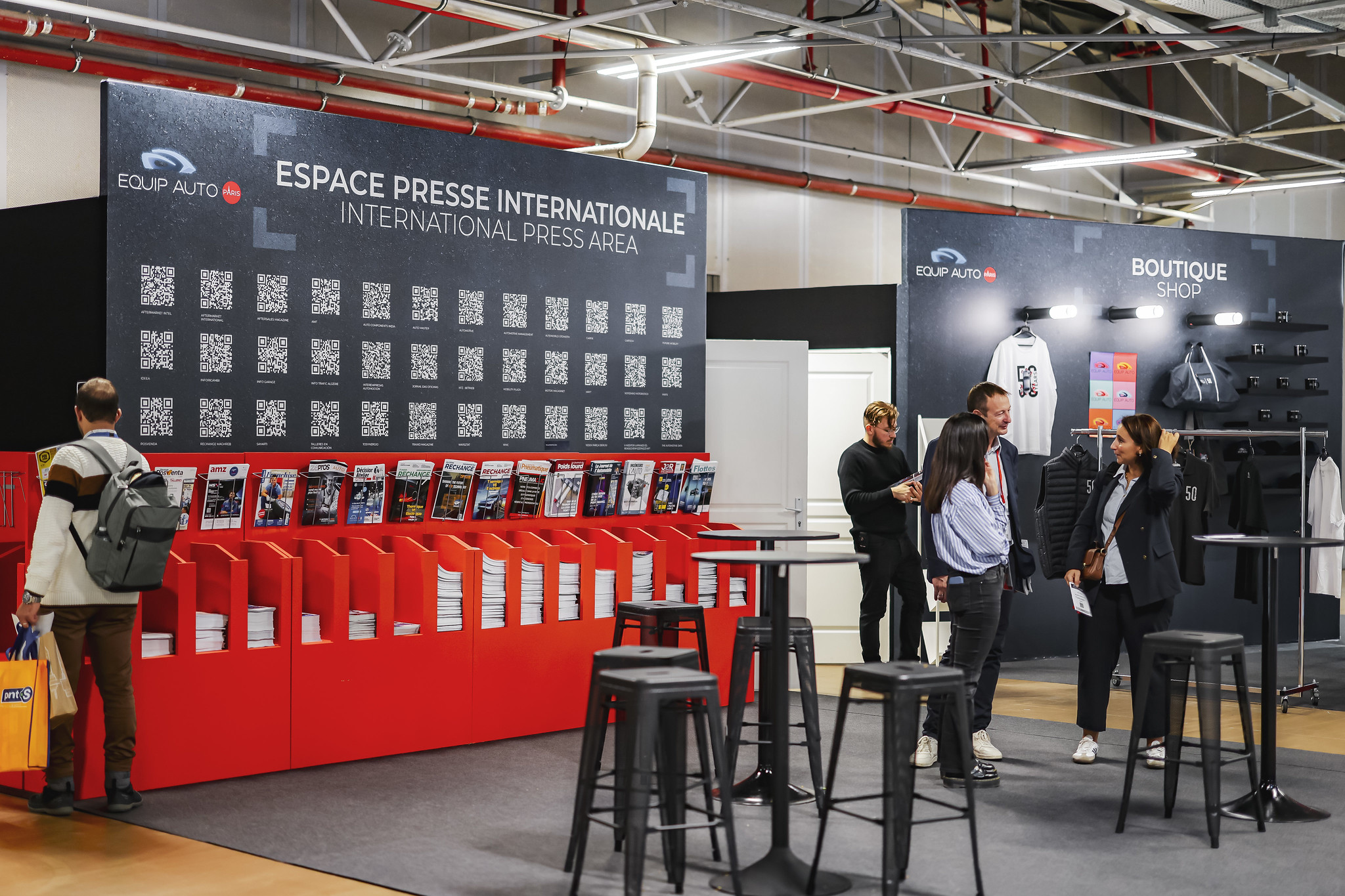 Installation générale d'EQUIP AUTO 2025 - Espace presse