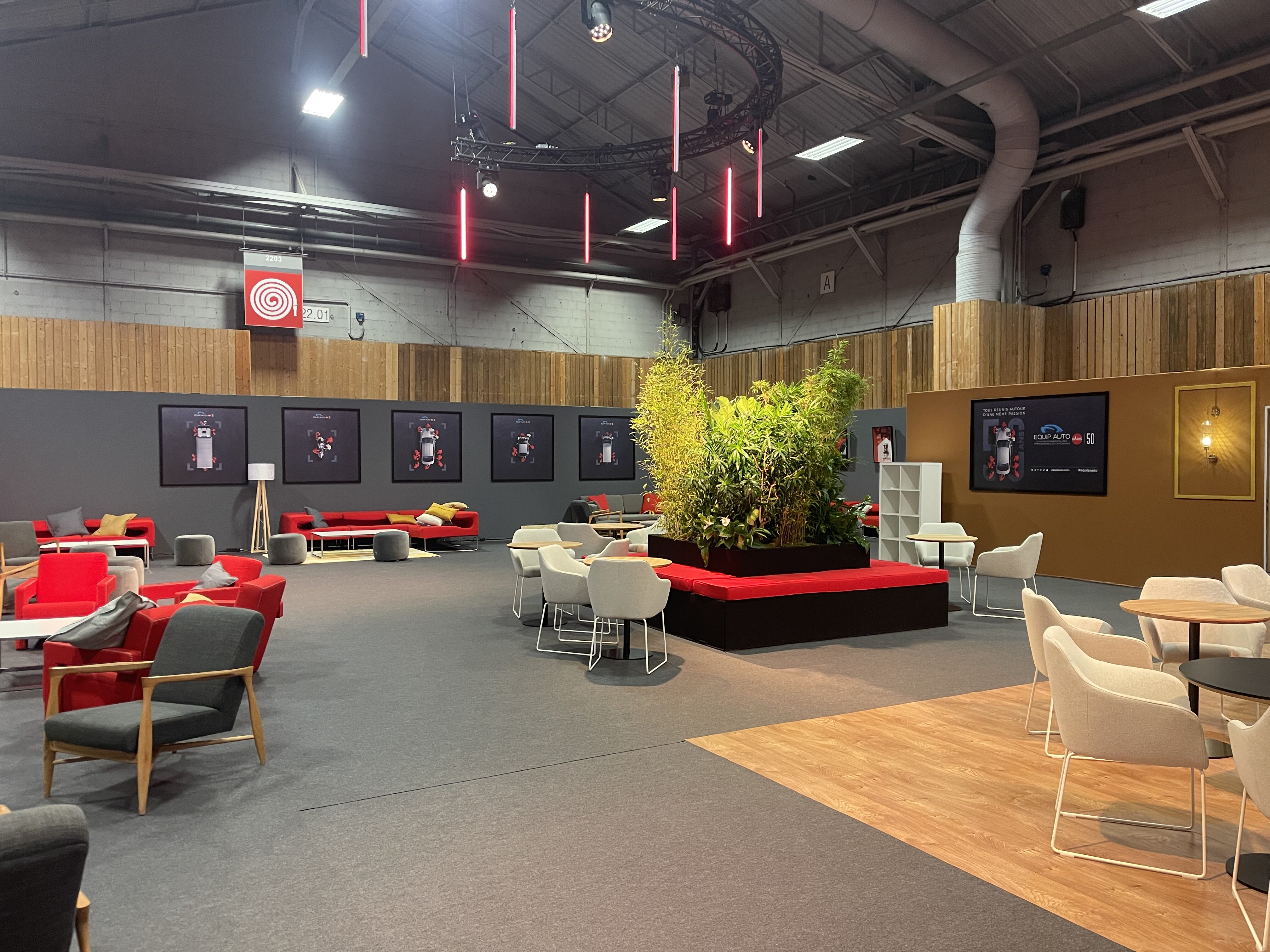 Installation générale d'EQUIP AUTO 2025 - Espace VIP