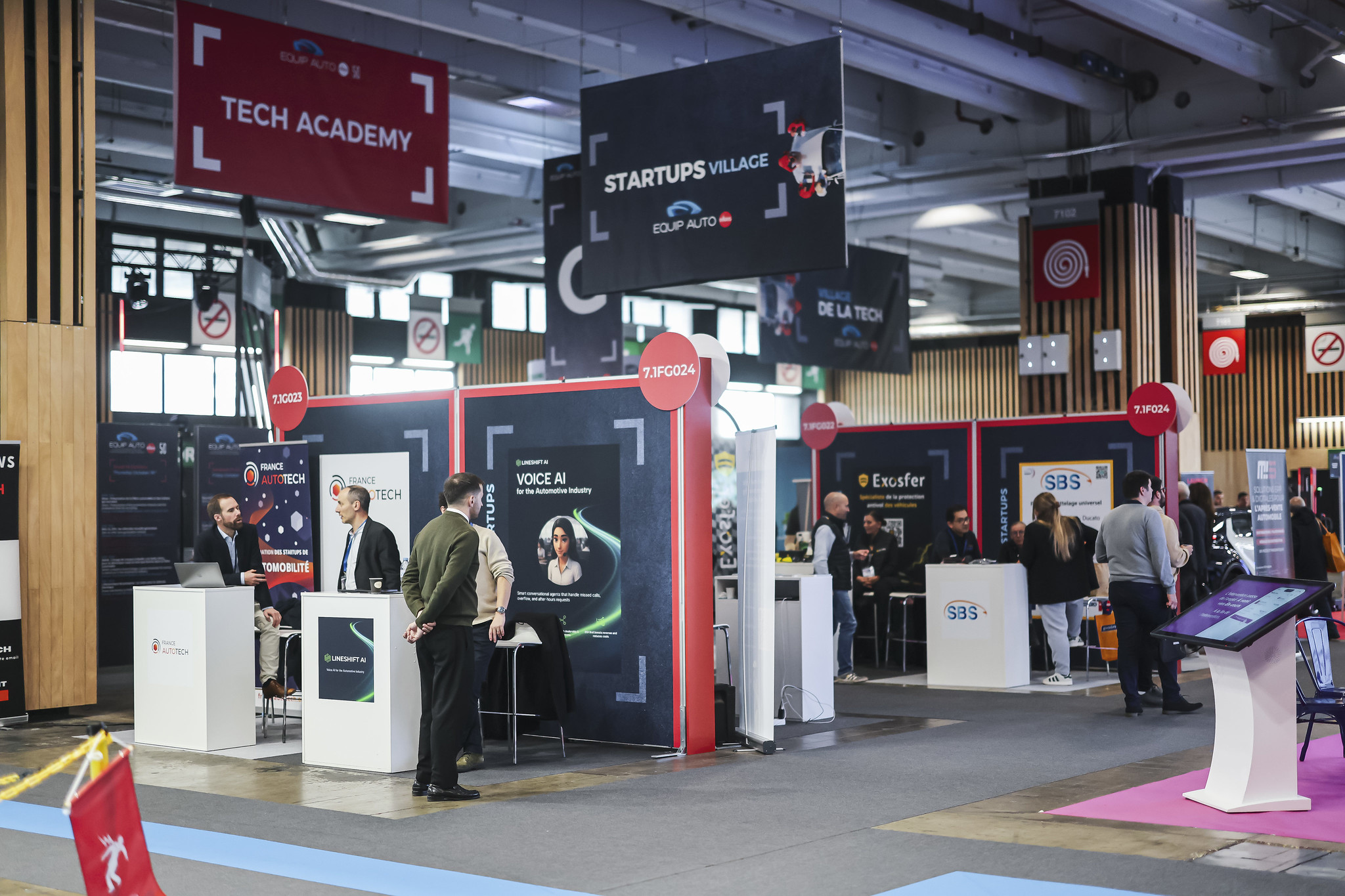 Installation générale d'EQUIP AUTO 2025 - Tech Academy
