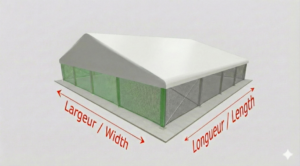 Structure et Mur brise vent