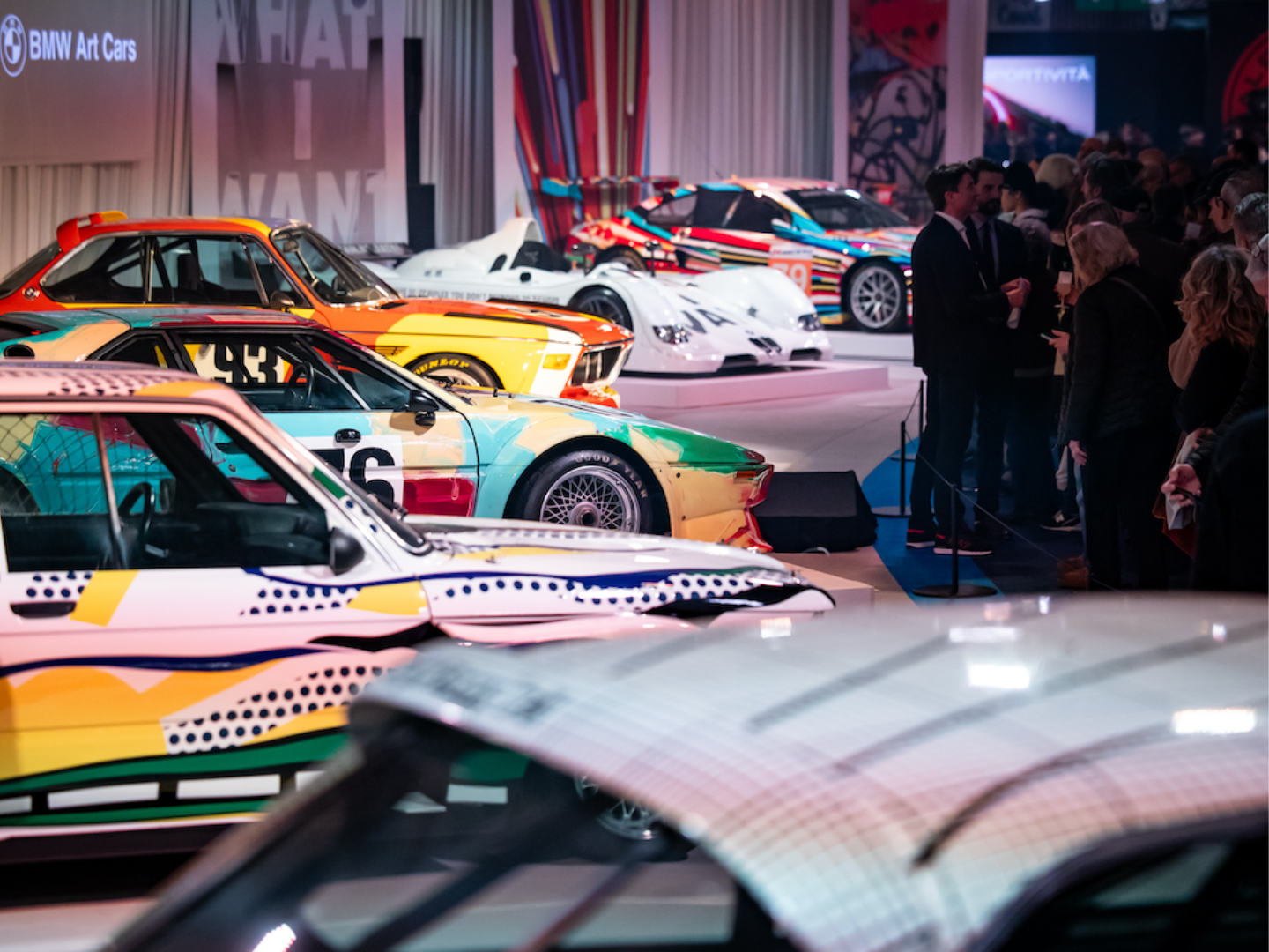 Installation générale Retromobile 2026 - Podiums voitures