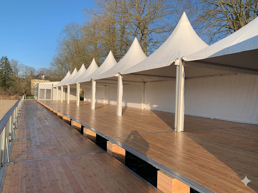 Plancher auto-lesté pour garden cottage
